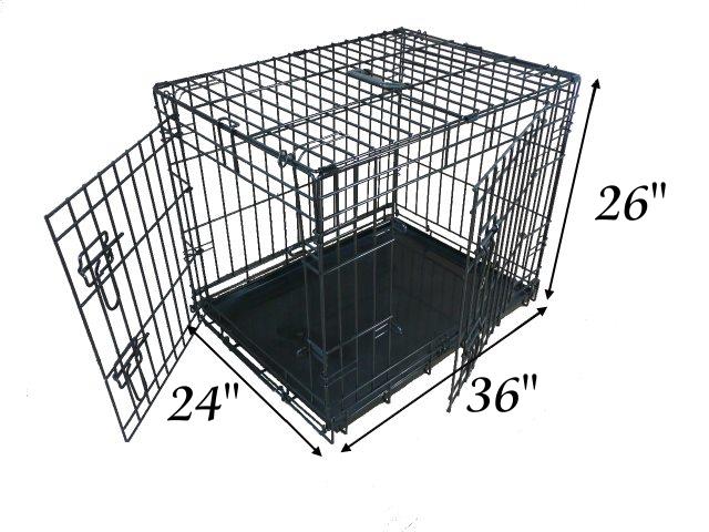 36 inch metal dog hot sale crate